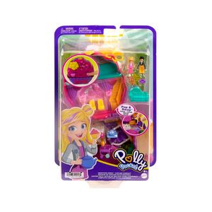 PollyPocket! Estuche Compacto Pastelería De Cupcakes Mattel