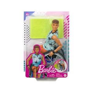 BARBIE FASHIONISTA KEN EN SILLA DE RUEDAS