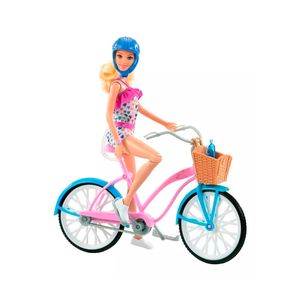 BARBIE BICICLETA CON MUÑECA