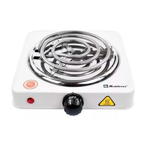 Parrilla Eléctrica Koblenz PEKM-1000 EG 1 Quemador en Espiral Blanco
