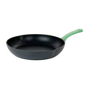 SARTEN ALUMINIO RIGBY 30 CM GRIS CON VERDE
