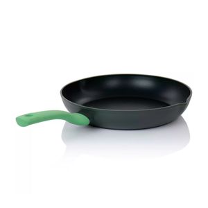 SARTEN ALUMINIO RIGBY 24 CM GRIS CON VERDE