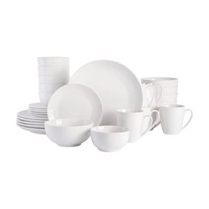 VAJILLA CERAMICA OGALIA BLANCA 30 PIEZAS