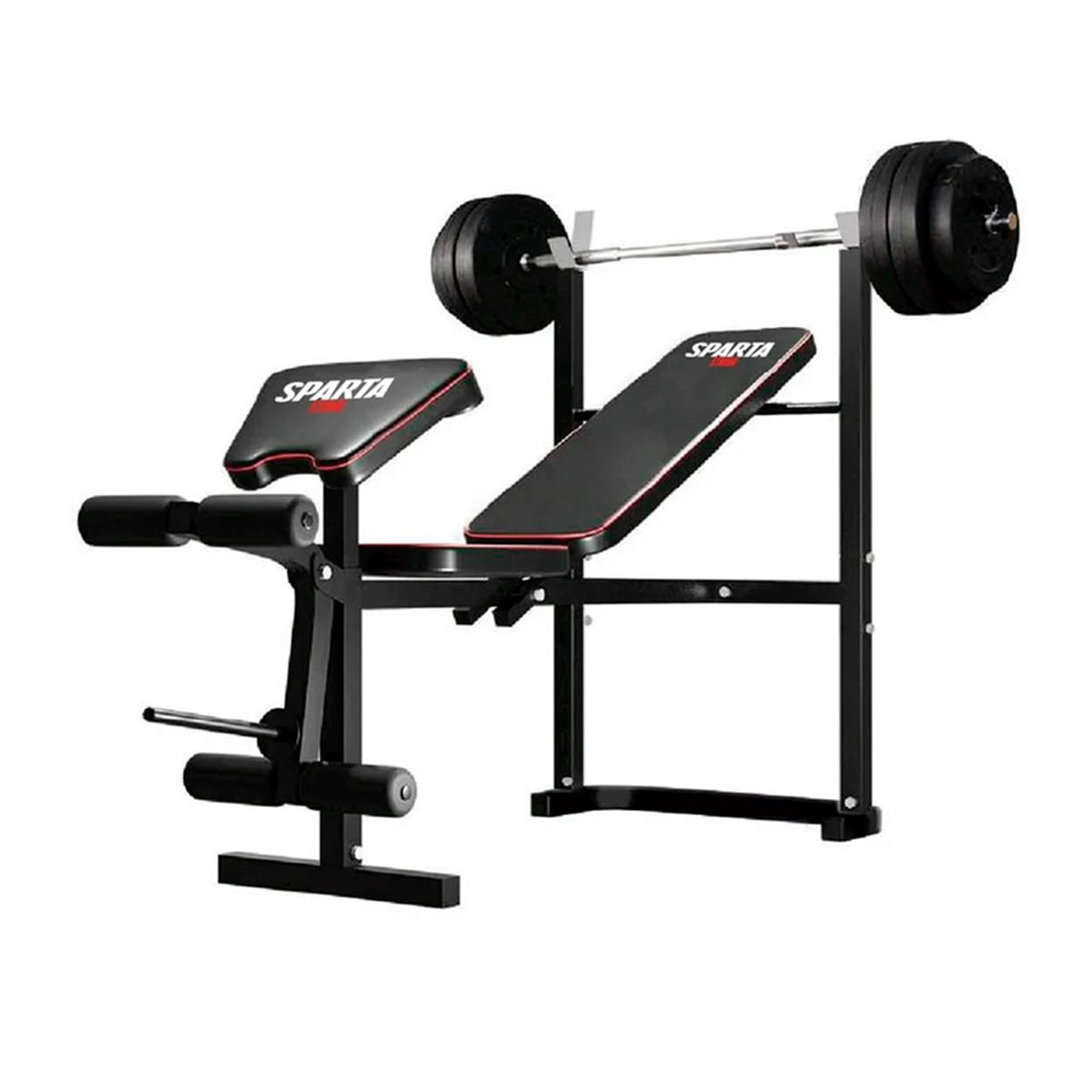 Banca Ejercicios Banca Para Pesas Saga Falabella Abdominales Barra