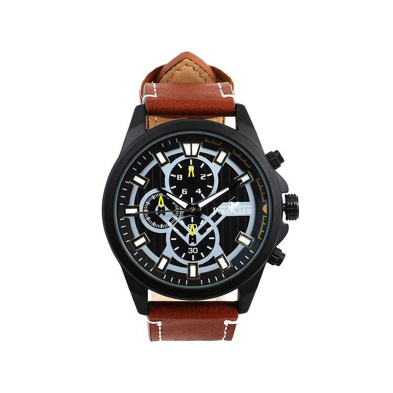 RELOJ CABALLERO MODA PIEL Gran Chapur