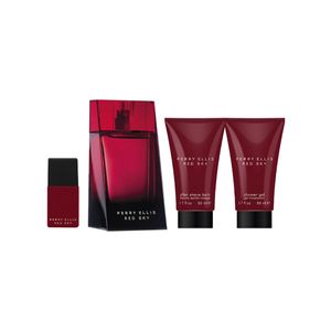 Perry Ellis Gif Set 4pc Red Sky Eau De Toilette 100ml