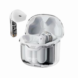 Audífonos Bluetooth Select Sound Bluetooth Crystral Blanco