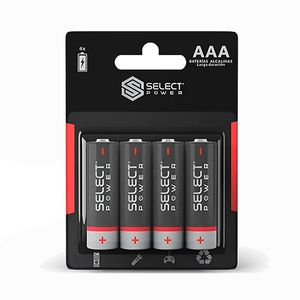 Set de 4 Pilas Alcalinas AAA
