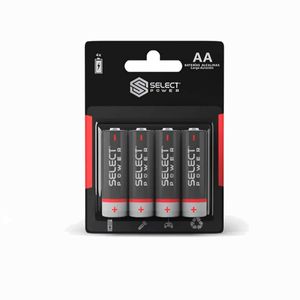 Set de 4 Pilas Alcalinas Select Sound