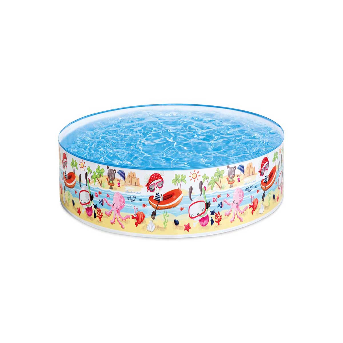 Piscina Rígida FUN AT THE BEACH Intex 1.52m x 25cm Para Mayores de 3 ...