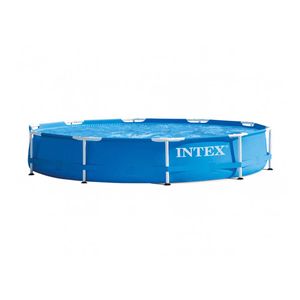 Piscina Desmontable con Estructura Circular METAL FRAME Intex 3.66m x 76cm