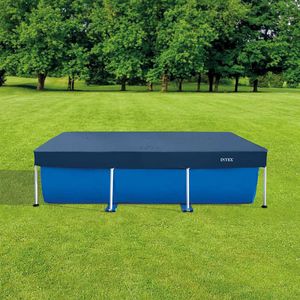 Cubierta Azul Para Piscina Intex Rectangular 2.6m