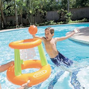 Juguete Canasta Inflable de BASKETBALL HOOP Intex 67 x 55 cm Para Niños de 3 a 6 Años
