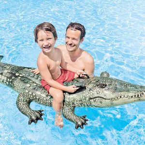 Figura Inflable Montable GATOR Intex 1.70 x 86 cm Para Mayores de 3 Años