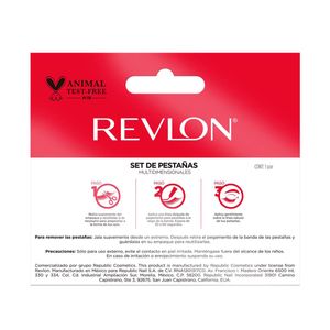 Set de Pestañas Revlon Multidimensionales Modelo 1