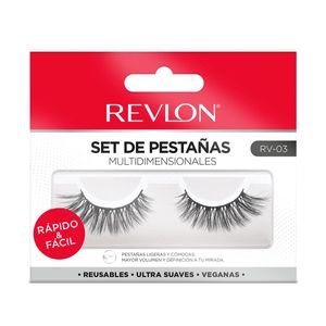 Set de Pestañas Revlon Multidimensionales Modelo 3