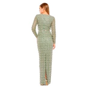 VESTIDO DE NOCHE LARGO