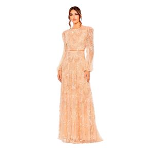 VESTIDO DE NOCHE LARGO