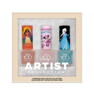 SET DE 3 ESMALTES "ARTISTAS MIX DE PERSONAJES"