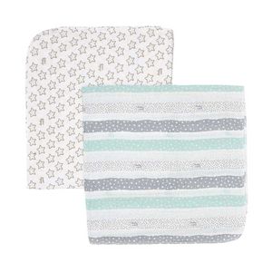SET DE SABANAS DE MUSELINA PARA RECIEN NACIDO BABY MINK