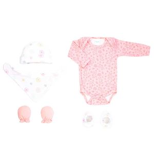 CONJUNTO DE MAMELUCO BABY MINK 7 PZ