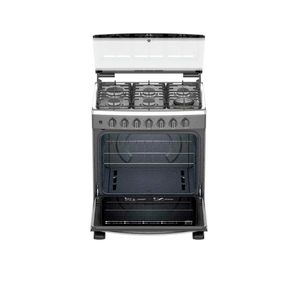 Estufa de Piso Acros AFR4135G Gas 6 Quemadores 30 Pulgadas Tittanio