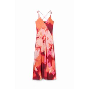VESTIDO CASUAL LARGO SIN MANGA