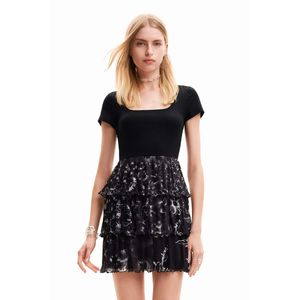 VESTIDO CASUAL CORTO MANGA CORTA