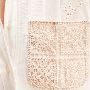 BLUSA CAMISERA CASUAL MANGA LARGA