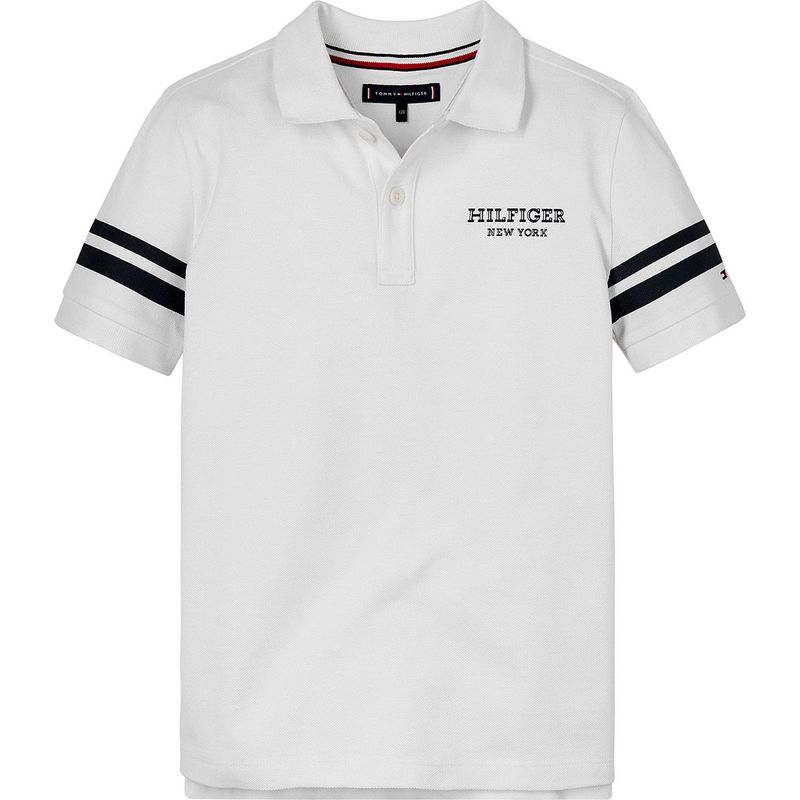 White tommy polo new arrivals