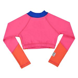 NIÑA WETCROP LISO LYCRA
