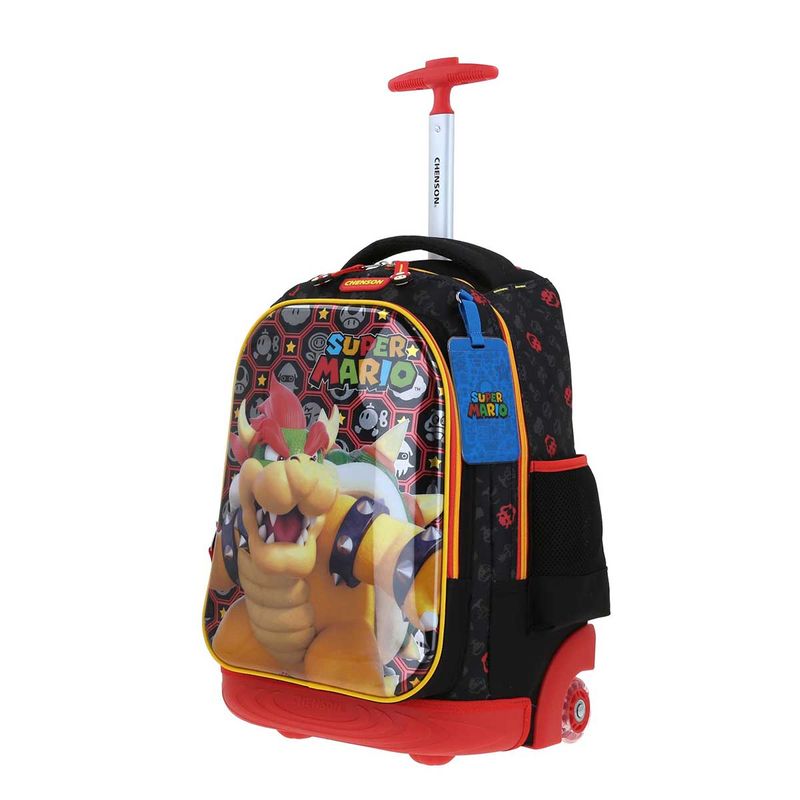 MOCHILA CON RUEDAS GRANDE CHENSON MARIO BROS Gran Chapur