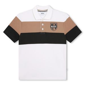 PLAYERA POLO COLOR BLOCK BOSS