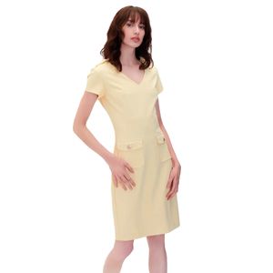 VESTIDO VESTIR CORTO SIN MANGA