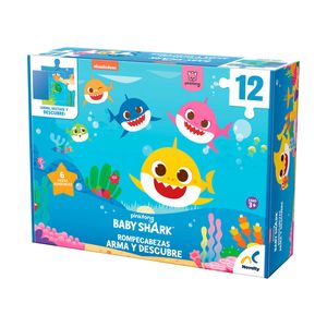 Rompecabezas Arma Y Descubre Con Ventana Baby Shark Novelty