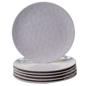PLATO PRINCIPAL MELAMINA HEAVY WEIGHT 11" LISO CREMA