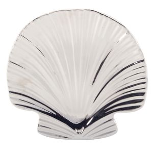PLATON DE SERVICIO 3D SHELL METALICO PLATA BEYOND THE SHORE
