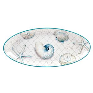 PLATON PARA PESCADO 15" X 7" OCEAN VIEW