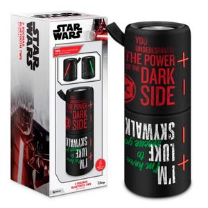 Bocina Portátil Steren Star Wars BOC-885/SW1 Negro 2 pzas