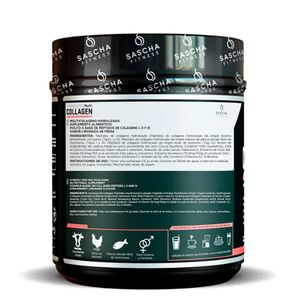SASCHA FITNESS COLÁGENO LIMONADA DE FRESA