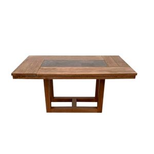 MESA CAYETANA 1.65 X 1.05 X .78  CAN TO DE 3 CMS EN MARMOL GRIS - BASE SKY RM 20/80