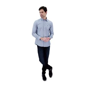 CAMISA CASUAL MANGA LARGA LINO REGULAR