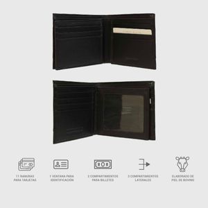 CARTERA DOBLE PIEL