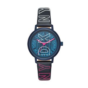 RELOJ DAMA ANALOGO PIEL CUARZO MARCA DKNY