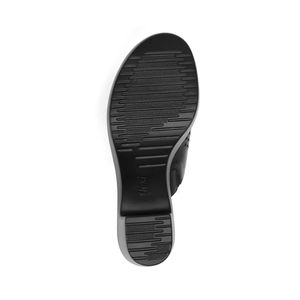 SANDALIA DE TACON CASUAL EN PIEL
