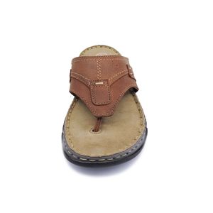 SANDALIA CASUAL EN PIEL