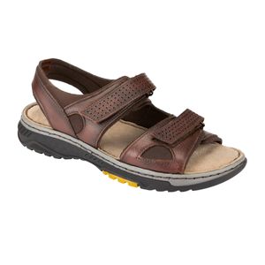 SANDALIA CASUAL EN PIEL