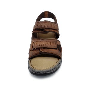 SANDALIA CASUAL EN PIEL