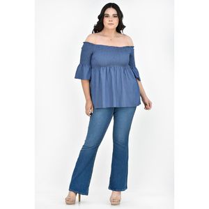BLUSA CASUAL MANGA CORTA