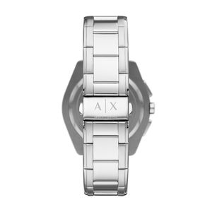 RELOJ ARMANI EXCHANGE CABALLERO,EXTENSIBLE  ACERO PLATA,CARATULA AZUL,ANALOGO